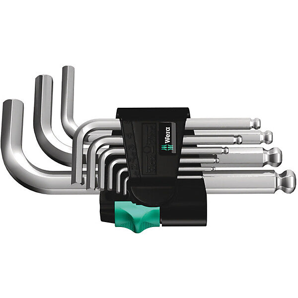 Wera Winkelschraubendrehersatz Clip 9-tlg. 950/9 Hex-Plus 3